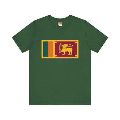 Sri Lanka Flag on T-shirt