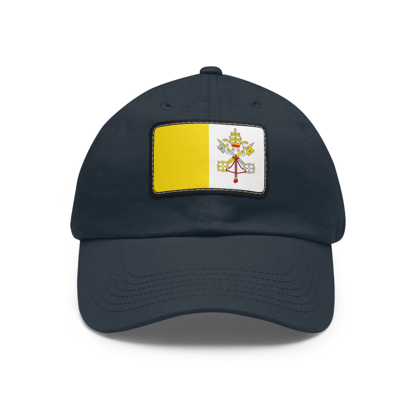 Vatican City Leather Patch Hat