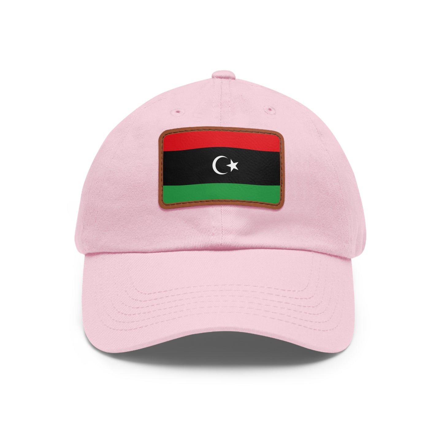 Libya Leather Patch Hat