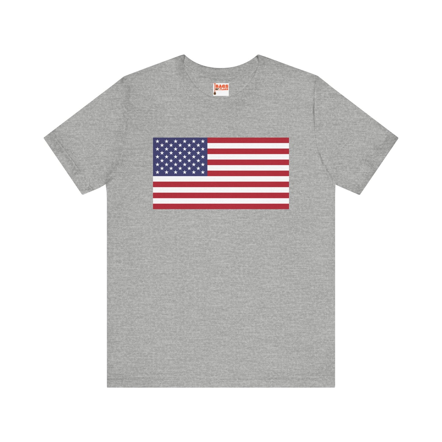 United States of America Flag on T-shirt