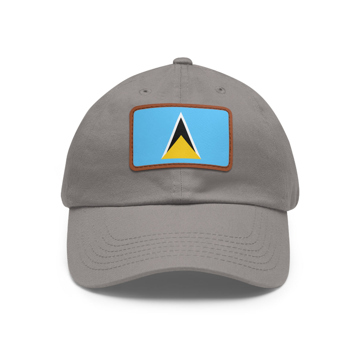 Saint Lucia Leather Patch Hat