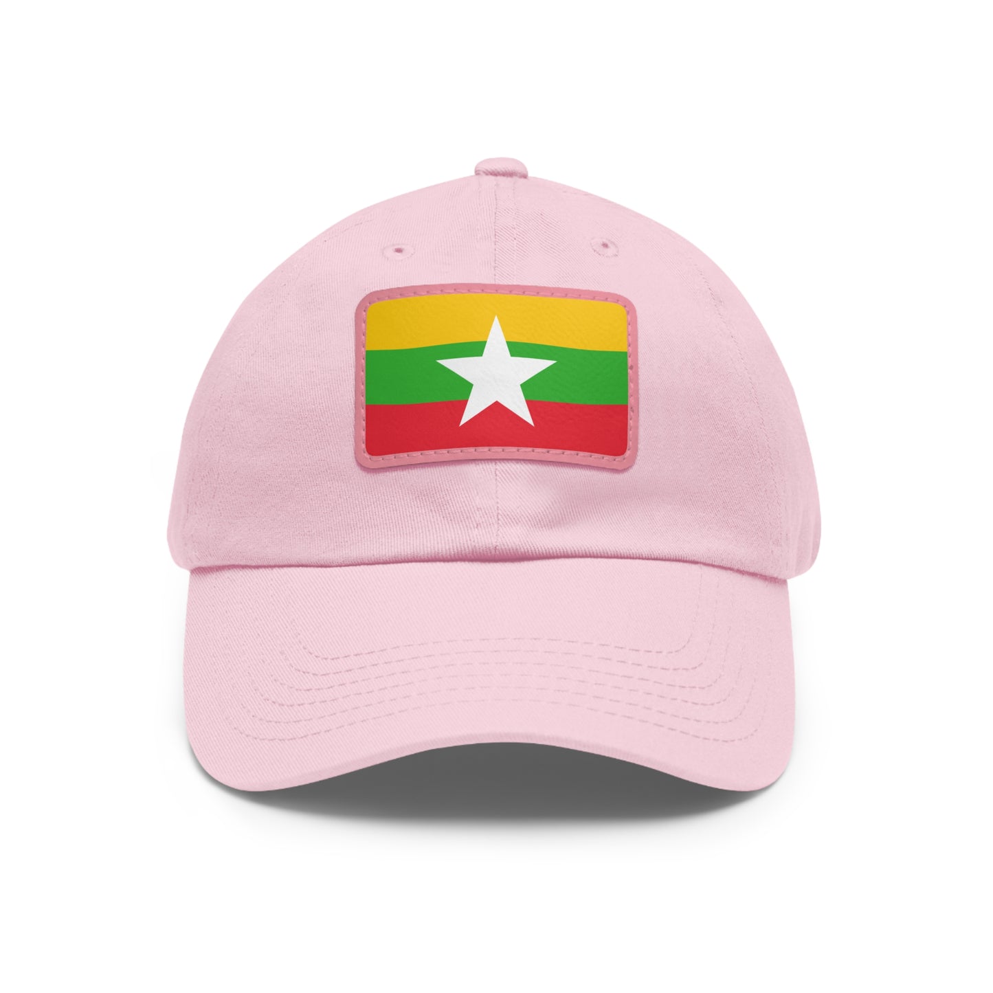 Myanmar Leather Patch Hat