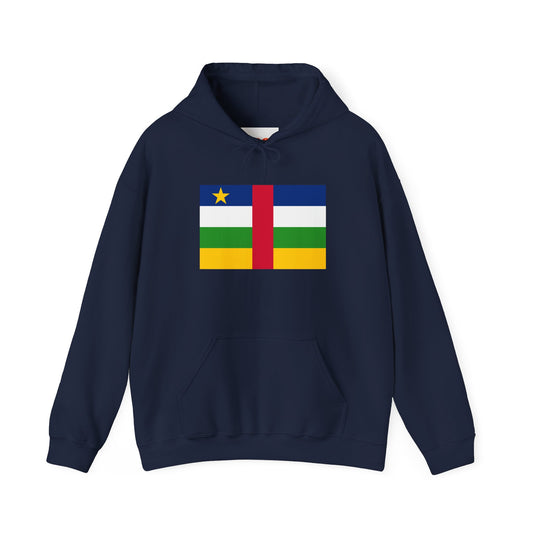 Central African Republic Flag Hoodies