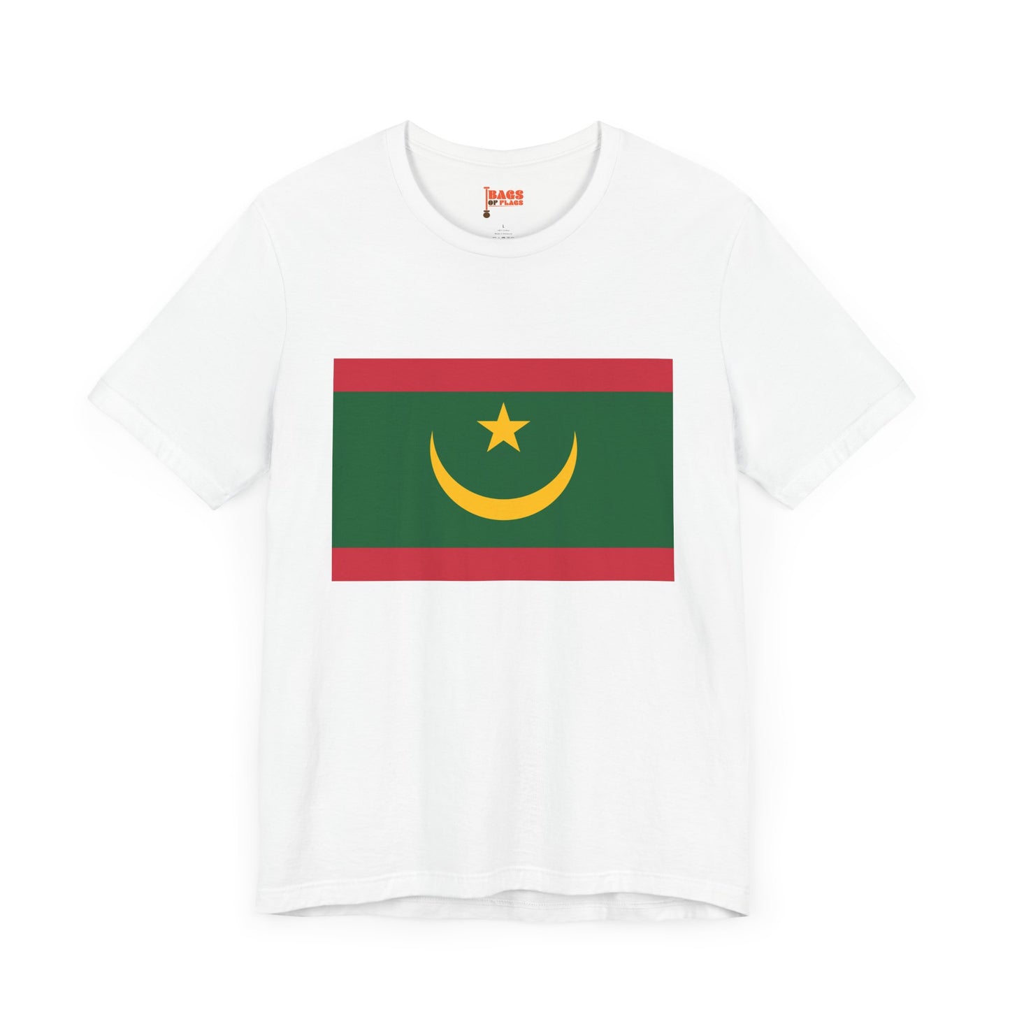 Mauritania Flag on T-shirt