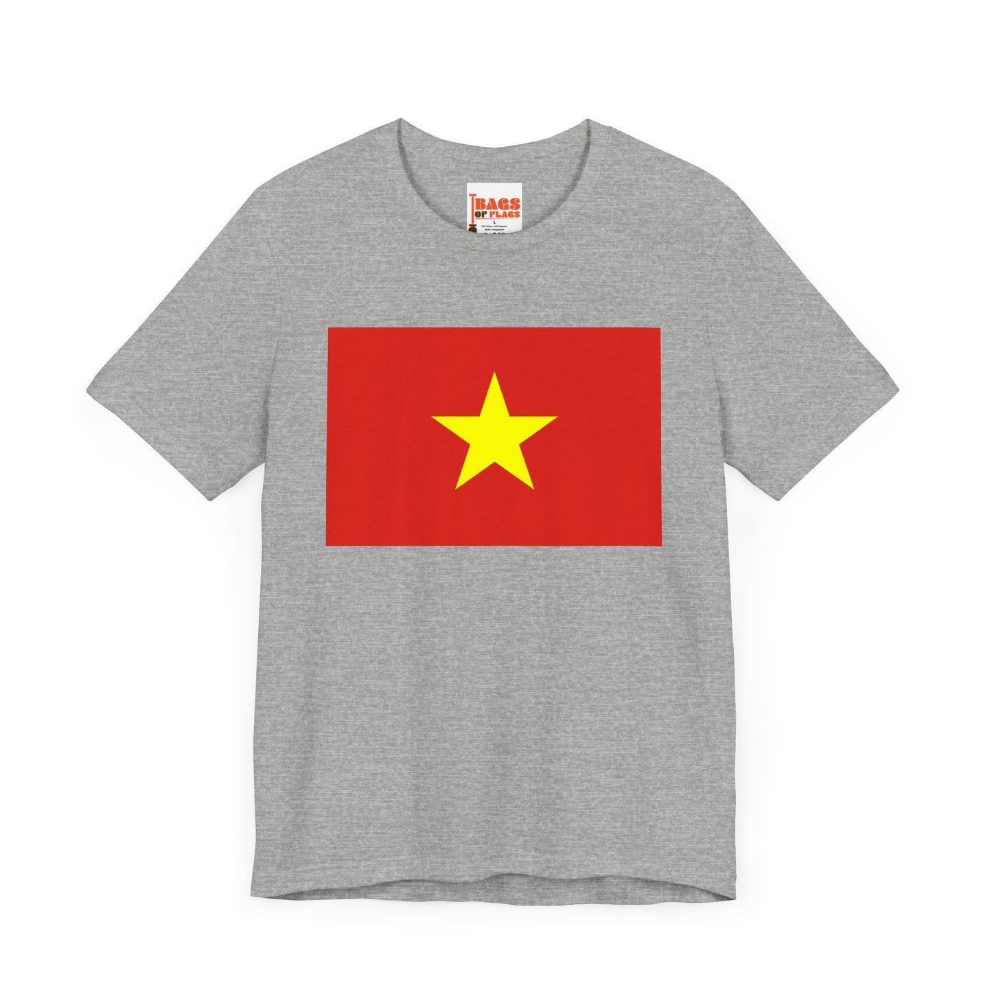 Vietnam Flag on T-shirt