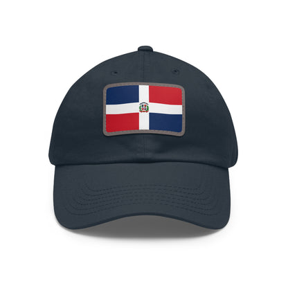 Dominican Republic Leather Patch Hat
