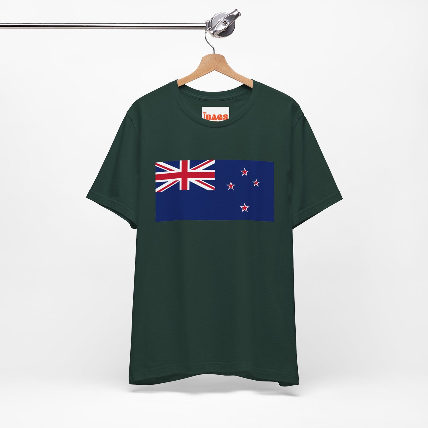 New Zealand Flag on T-shirt