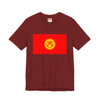 Kyrgyzstan Flag on T-shirt