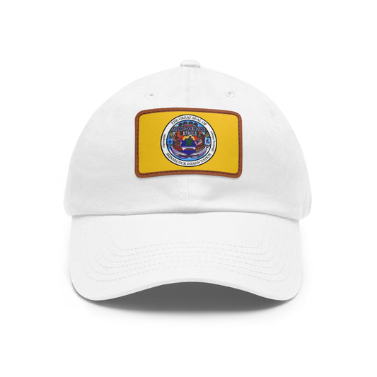 Shinnecock Indian Nation Leather Patch Hat