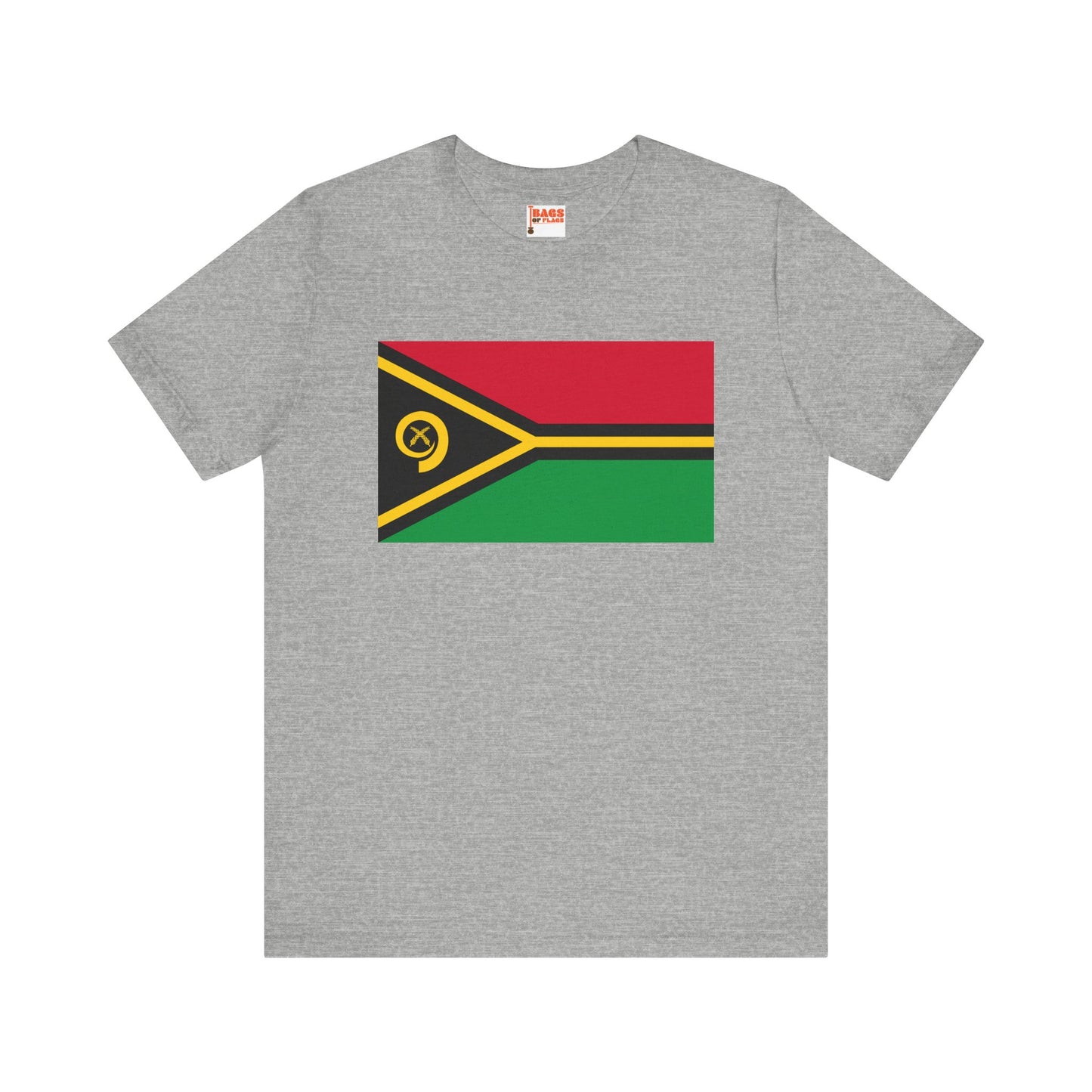 Vanuatu Flag on T-shirt