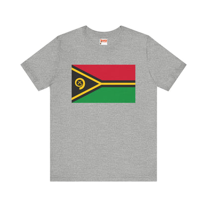 Vanuatu Flag on T-shirt