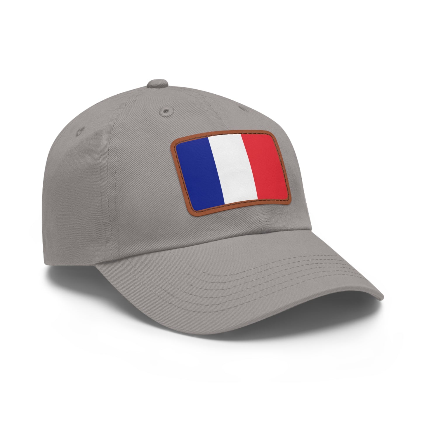France Leather Patch Hat