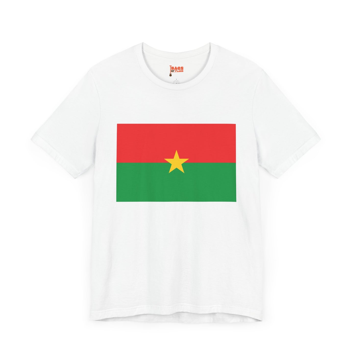 Burkina Faso Flag on T-shirt
