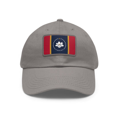 Mississippi Leather Patch Hat