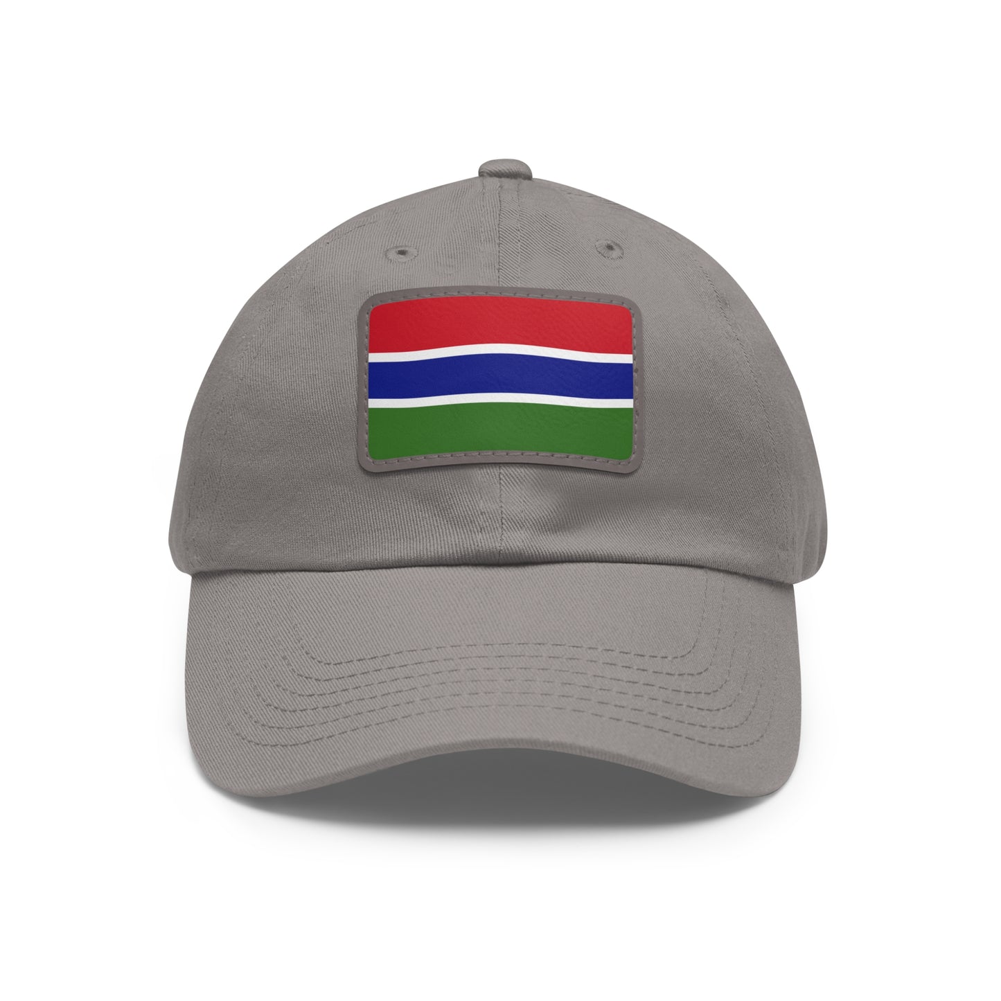 The Gambia Leather Patch Hat
