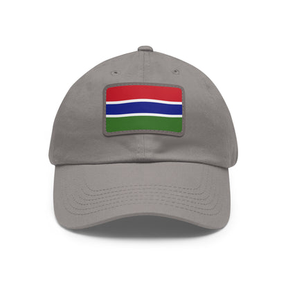The Gambia Leather Patch Hat