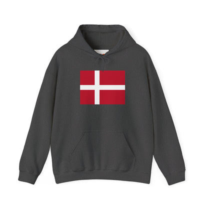 Denmark Flag Hoodies