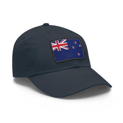 New Zealand Leather Patch Hat