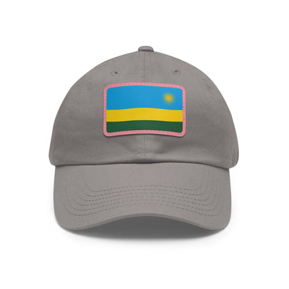 Rwanda Leather Patch Hat