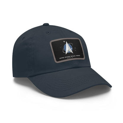 US Space Force Leather Patch Hat
