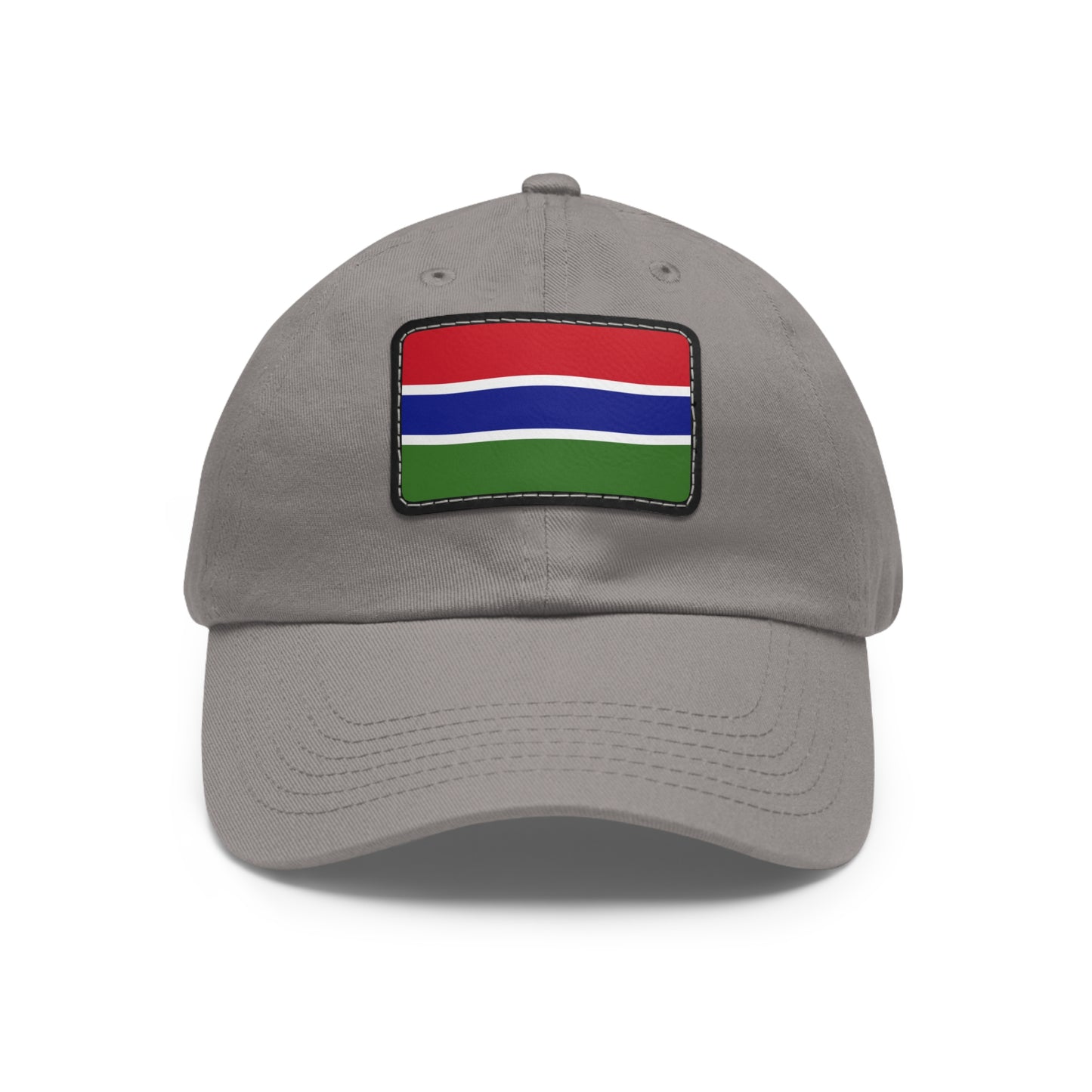 The Gambia Leather Patch Hat
