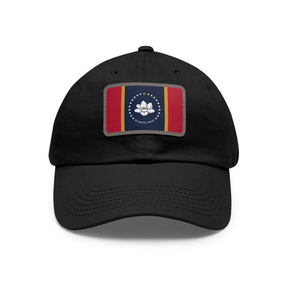 Mississippi Leather Patch Hat