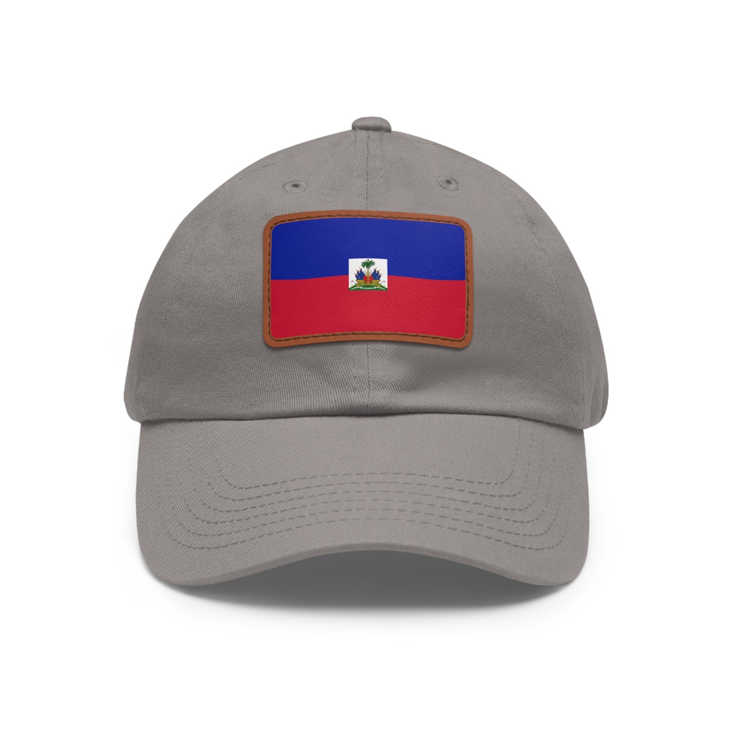 Haiti Leather Patch Hat