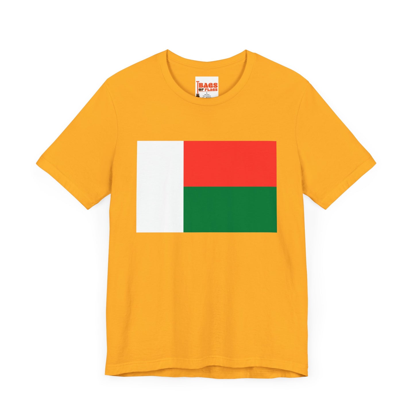 Madagascar Flag on T-shirt