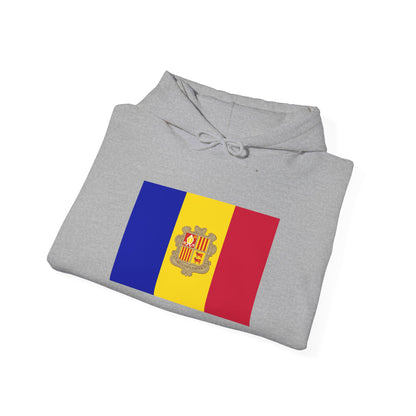 Andorra Flag Hoodies