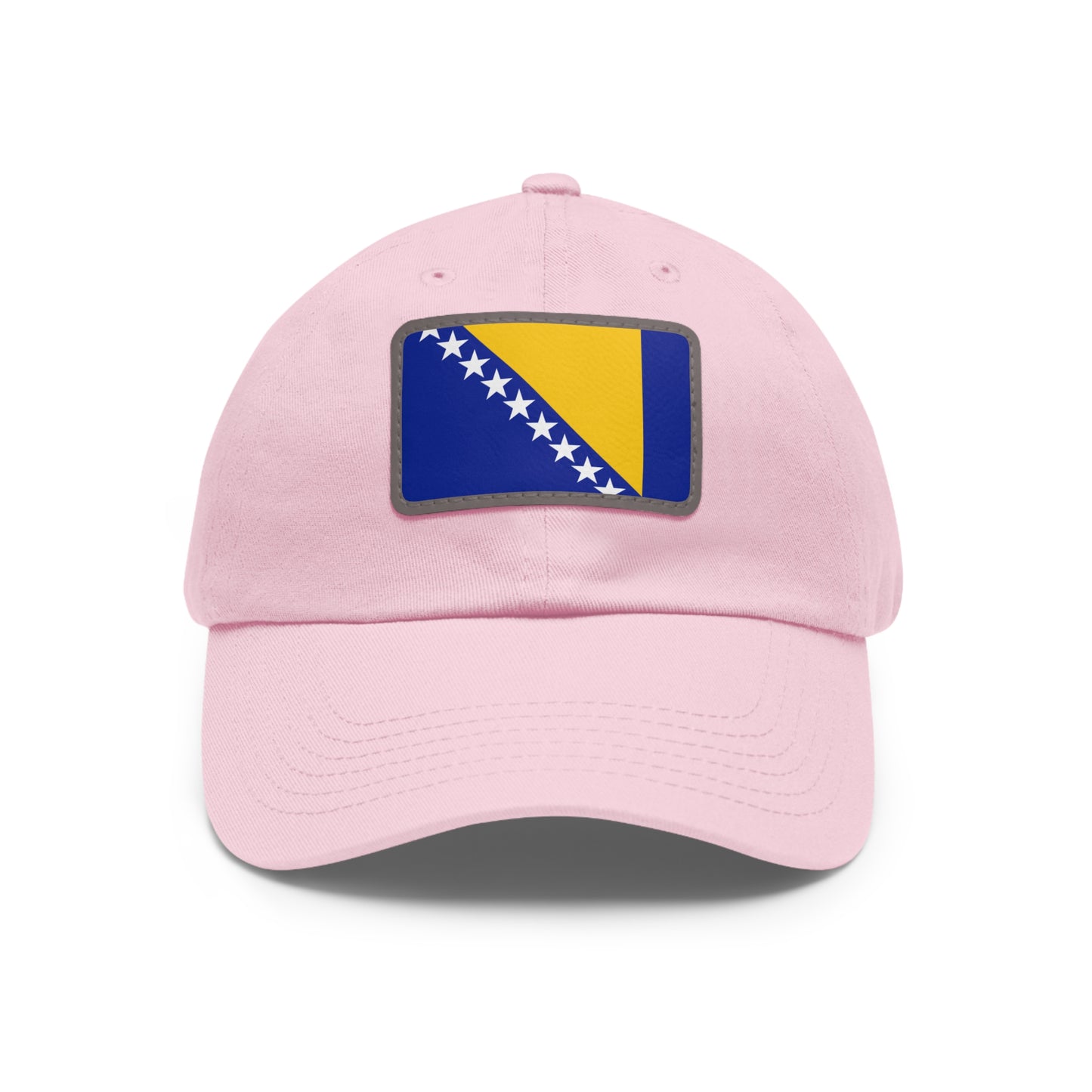 Bosnia and Herzegovina Leather Patch Hat