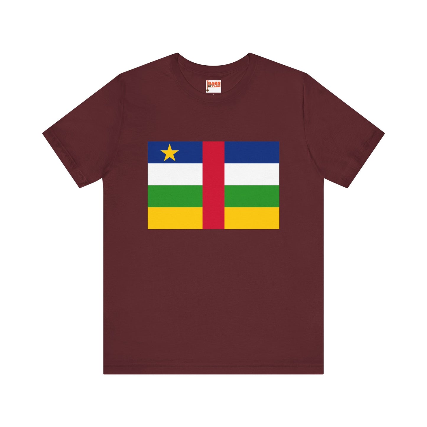 Central African Republic Flag on T-shirt