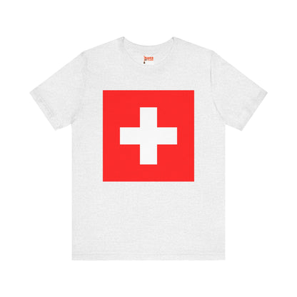 Switzerland Flag on T-shirt