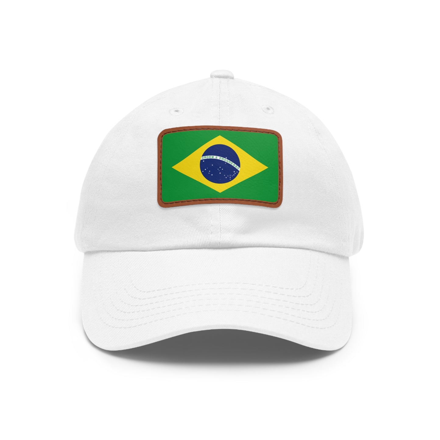 Brazil Leather Patch Hat