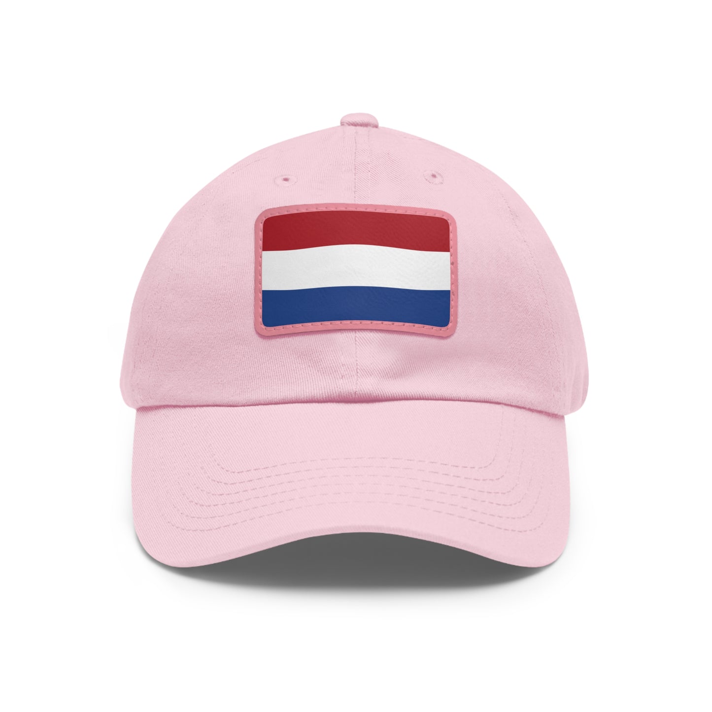 Netherlands Leather Patch Hat