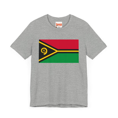 Vanuatu Flag on T-shirt