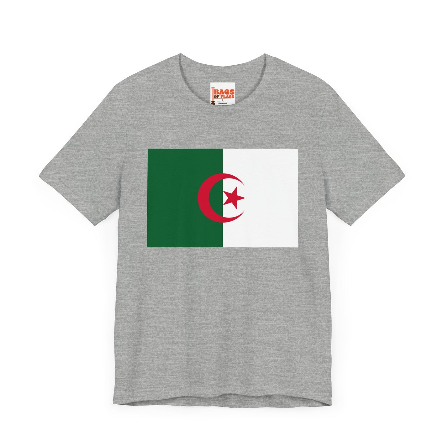 Algeria Flag on T-shirt