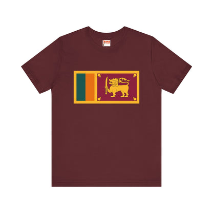 Sri Lanka Flag on T-shirt