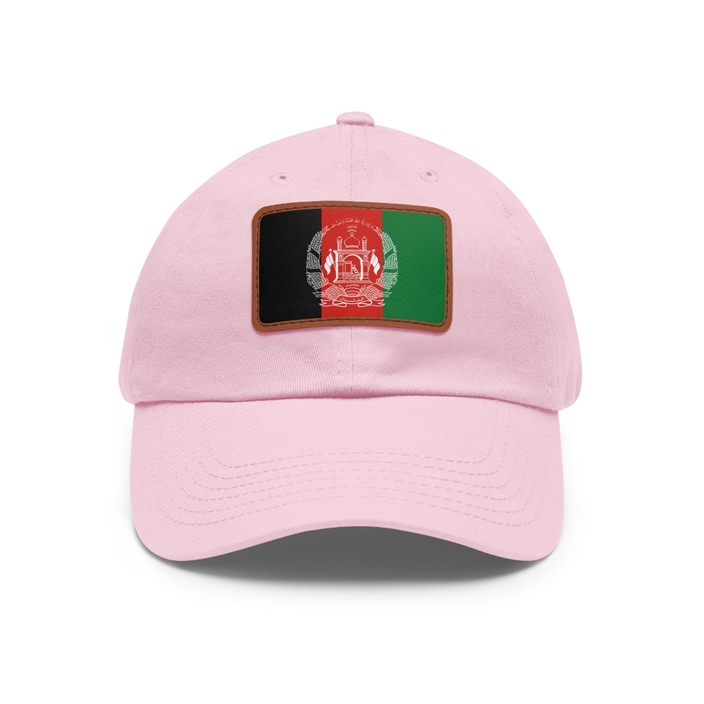 Afghanistan Leather Patch Hat