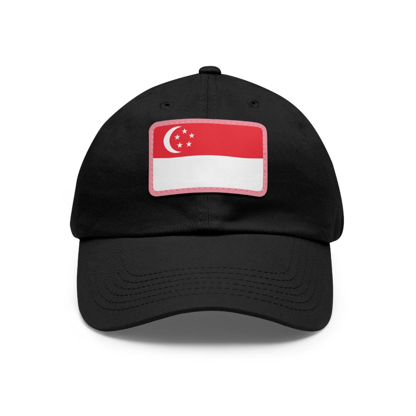 Singapore Leather Patch Hat