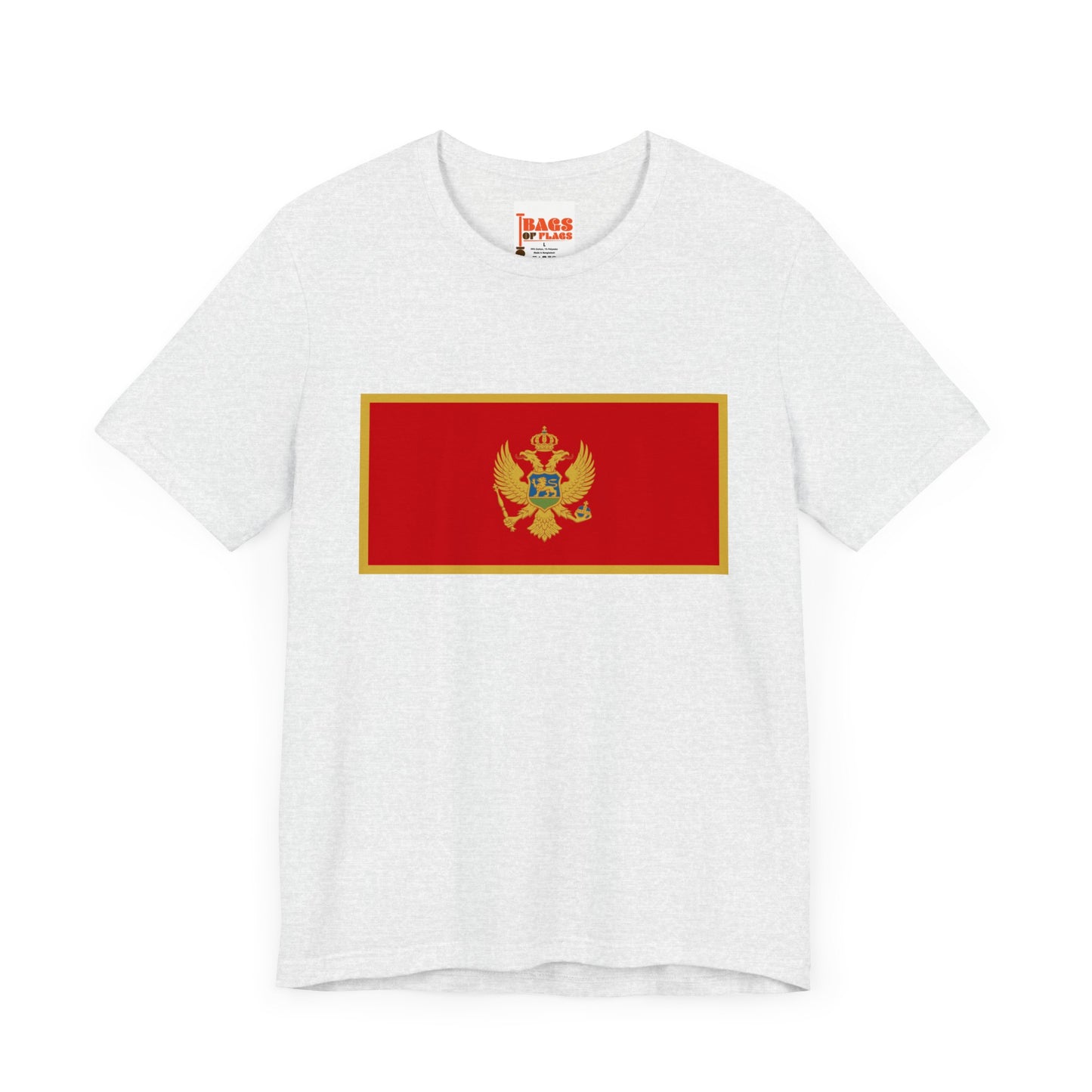 Montenegro Flag on T-shirt