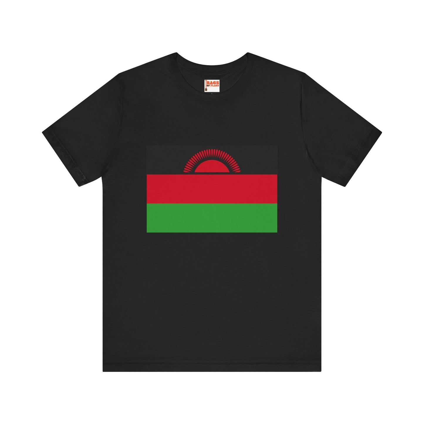 Malawi Flag on T-shirt