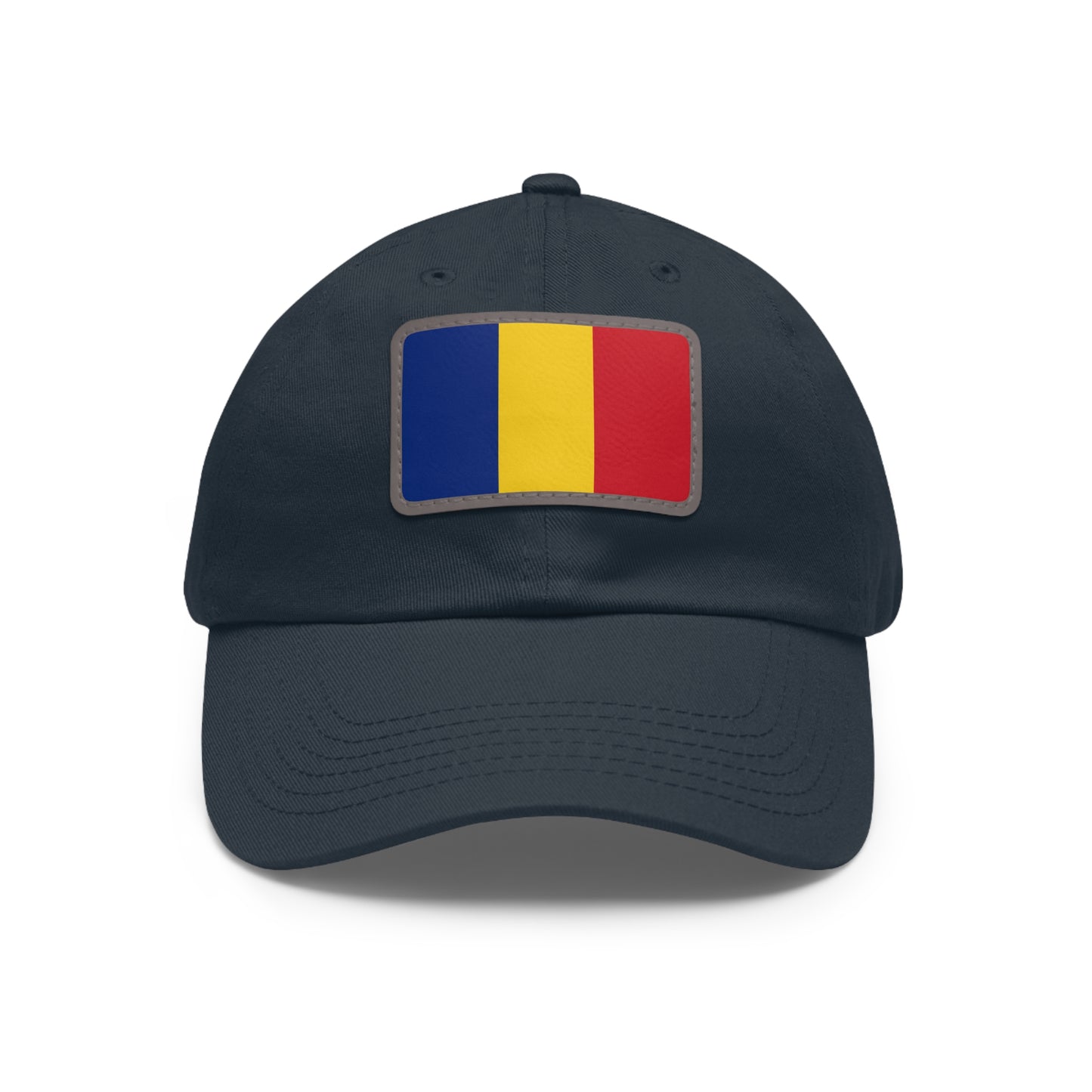 Romania Leather Patch Hat