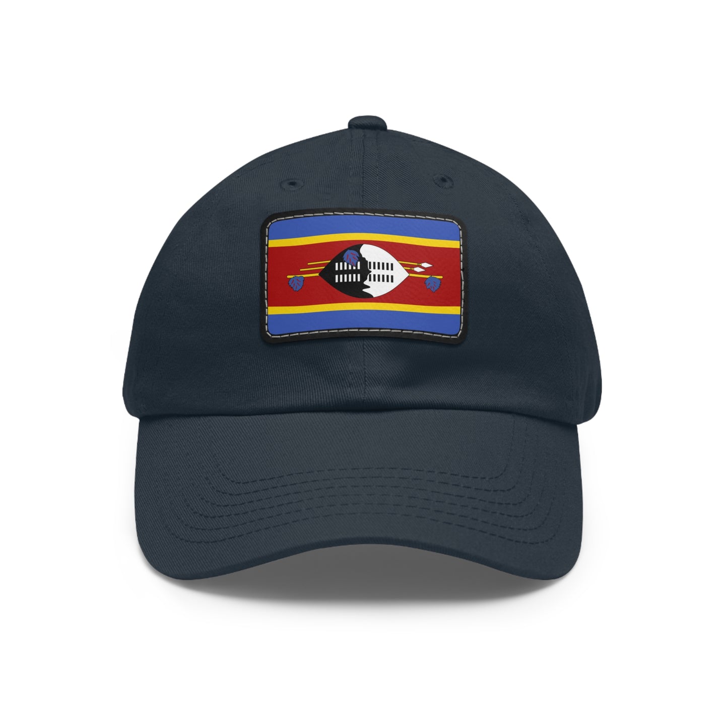 Eswatini Leather Patch Hat