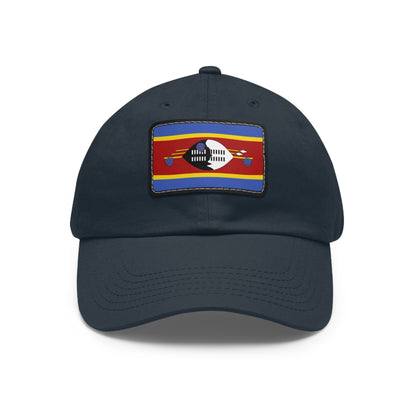 Eswatini Leather Patch Hat
