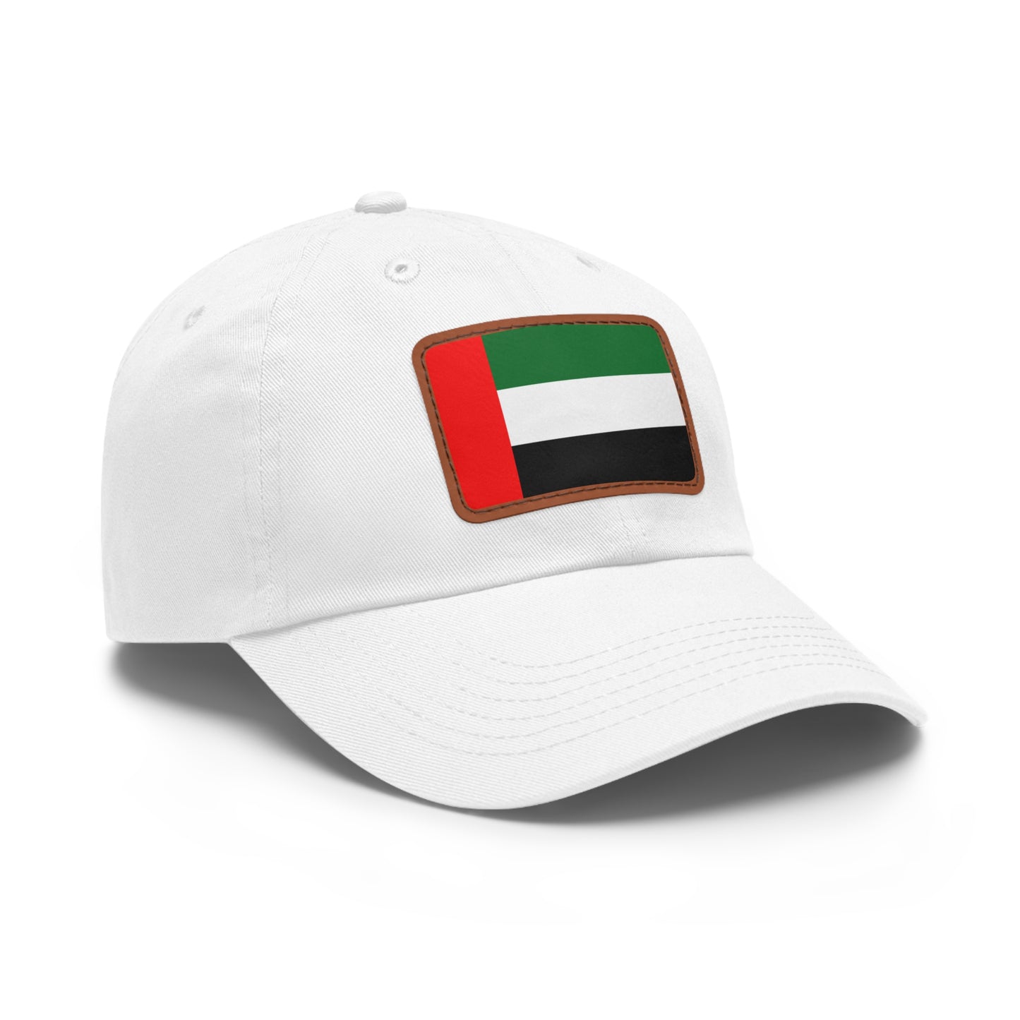 United Arab Emirates Leather Patch Hat