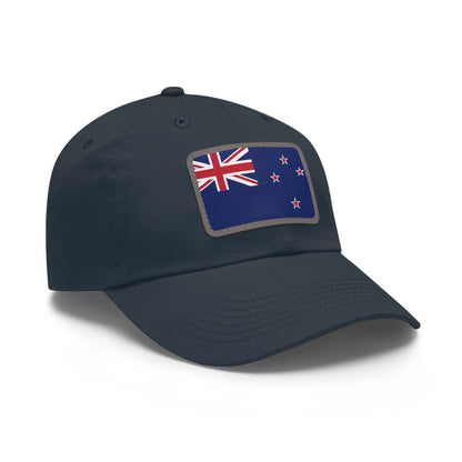 New Zealand Leather Patch Hat