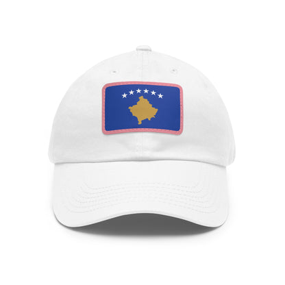 Kosovo Leather Patch Hat