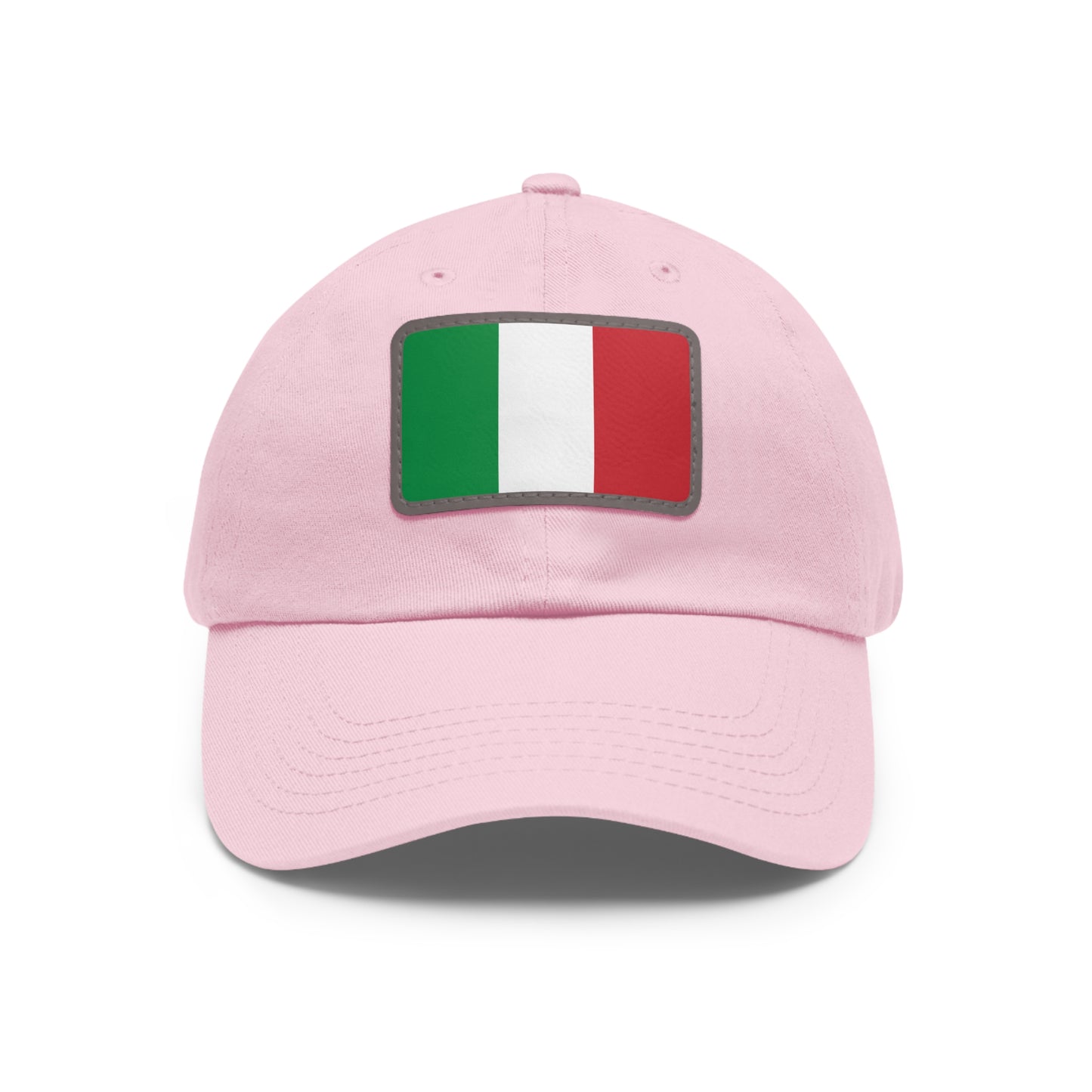 Italy Leather Patch Hat