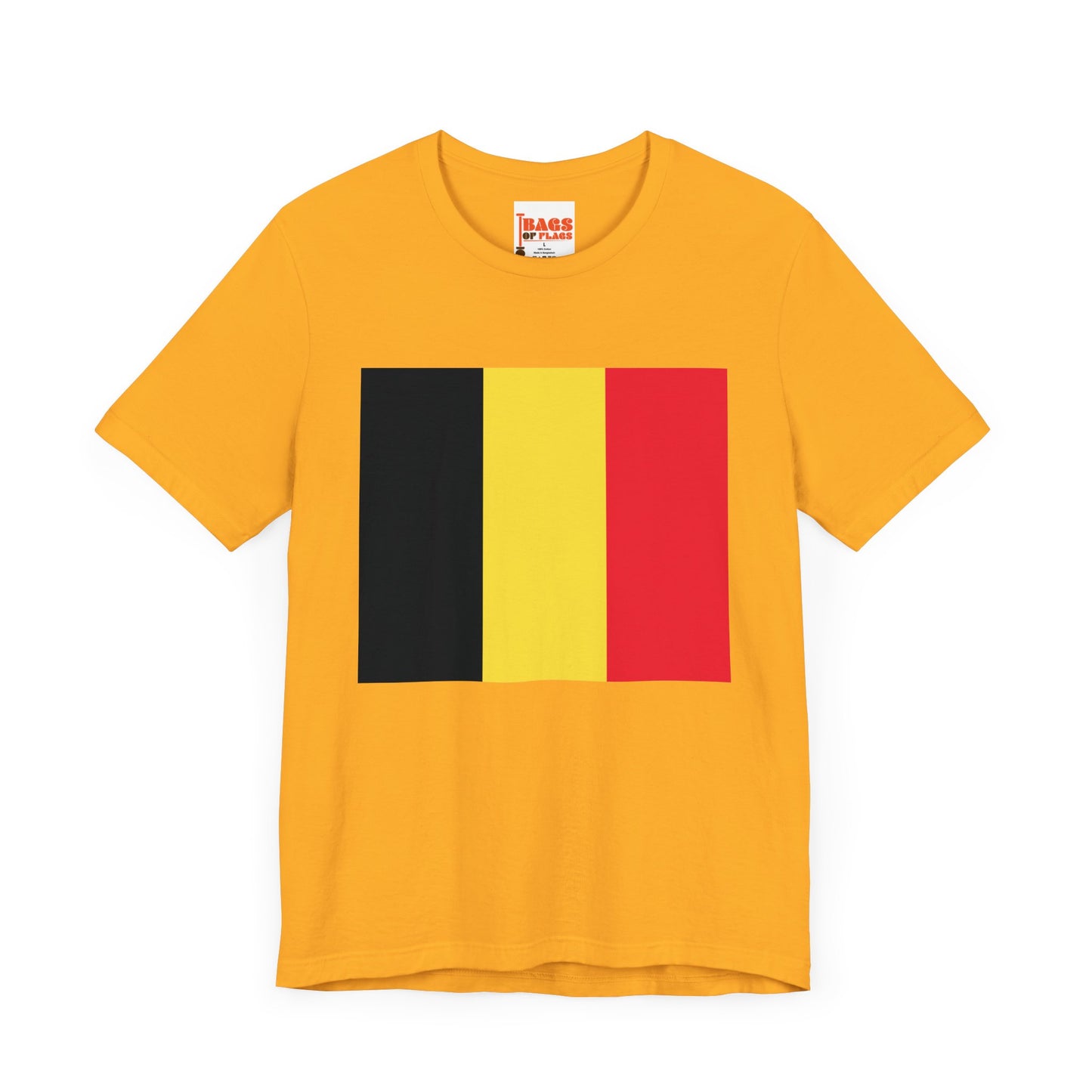 Belgium Flag on T-shirt