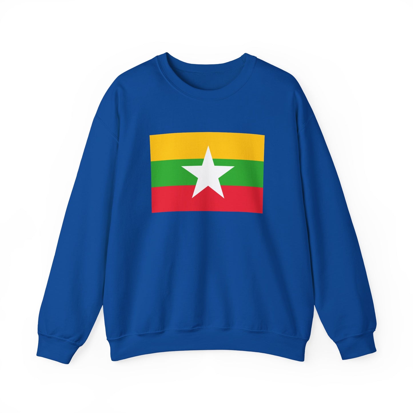 Myanmar Flag Sweatshirt